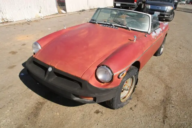 (omr) 1979 mg mgb 4 coupe 4 cylinder manual no reserve