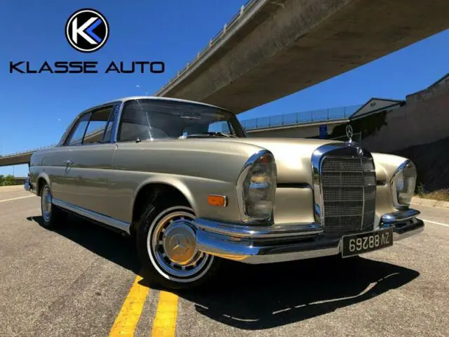 1966 mercedes-benz 220se 4 speed manual coupe fuel injected restored must see