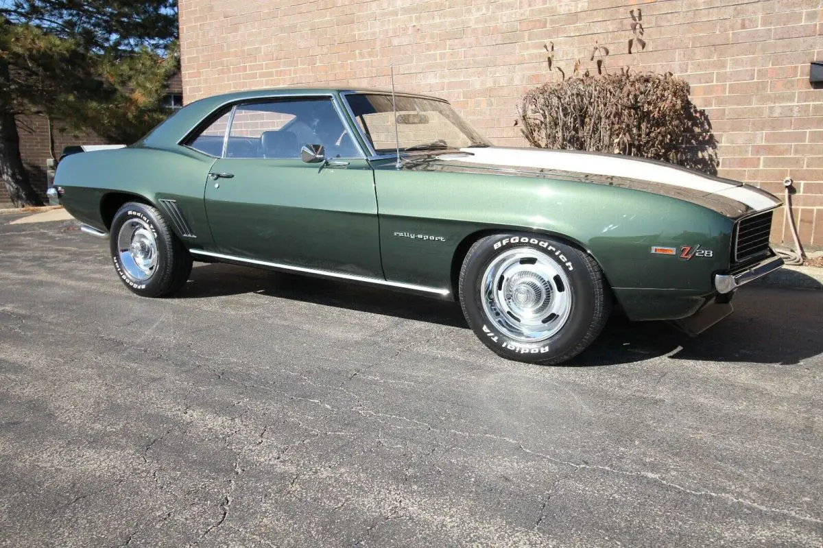 1969 chevrolet camaro rs z28 nut&bolt 302 dz m21 4 speed
