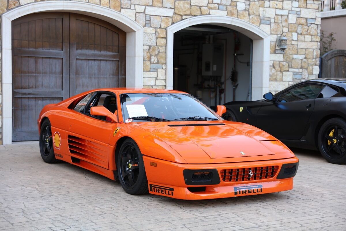 ferrari 348 challenge #12 of 32 factory built road legal gated race car lowmiles