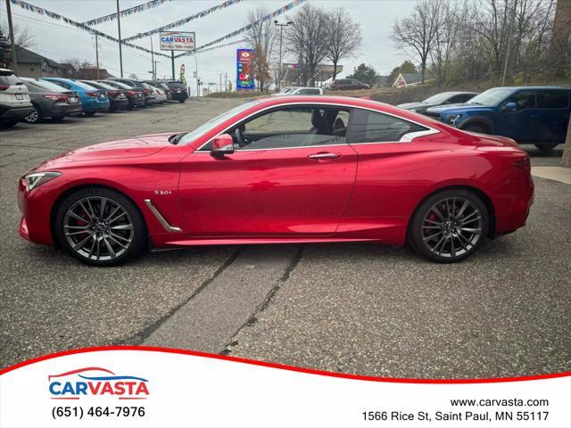 2017 infiniti q60 3.0t red sport 400