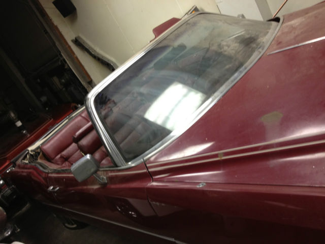 1975 cadillac eldorado convertible for restore or parts