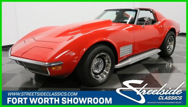 red classic big block 454 v8 4 speed manual 4 speed side pipes chevy 1970 454