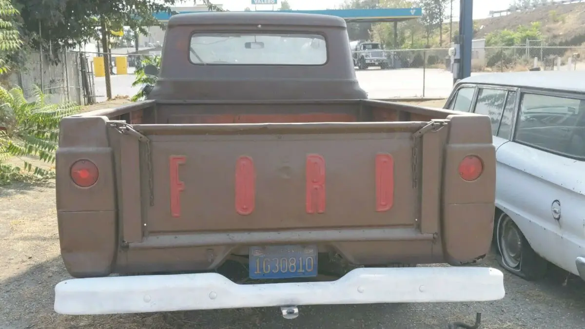 1958 ford pick-up truck project classic