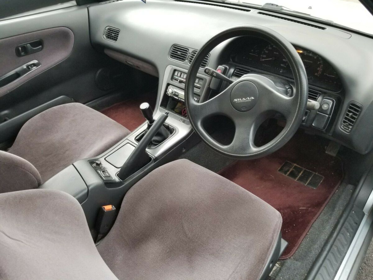 1989 nissan silvia q's 105190 miles two tone coupe sr20det 5 speed jdm rhd