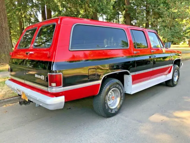 1985 chevrolet silverado suburban 1500 sport utility 4x4 4wd 5.7l v8 gas 350
