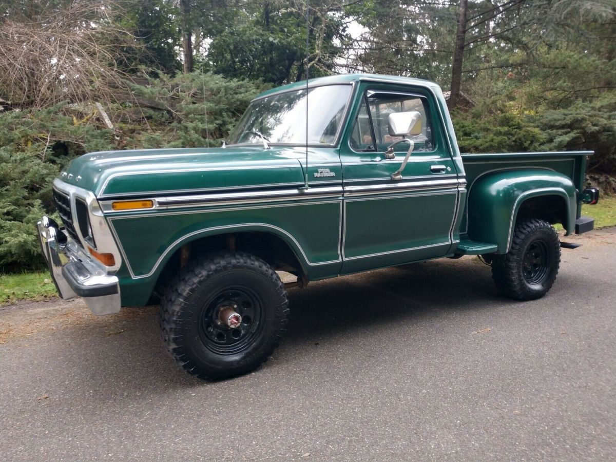 1979 ford f150 4x4 ranger stepside shortbed worldwide no reserve