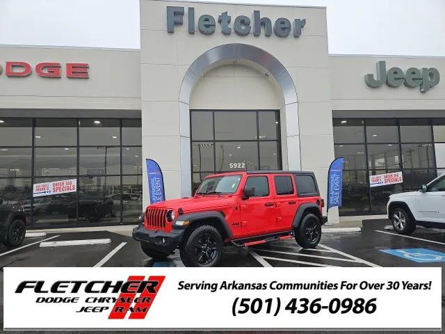 2022 jeep wrangler unlimited sport altitude 4x4