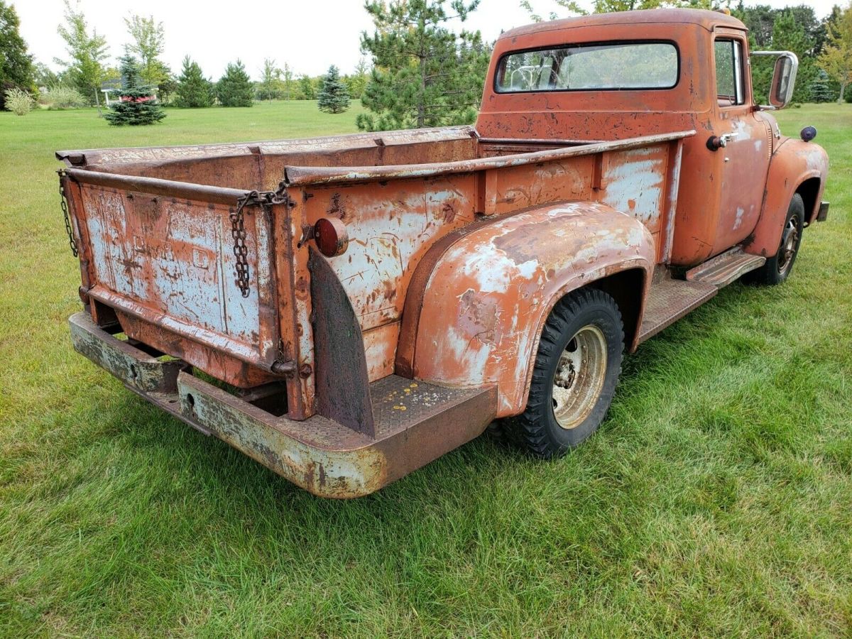 1956 ford "350" dually pickup !