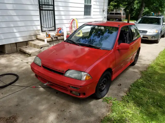 1991 suzuki swift gt geo metro
