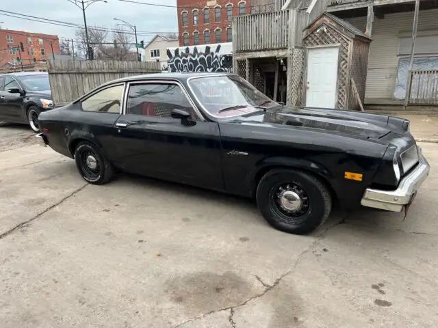 1976 pontiac astre black rwd automatic