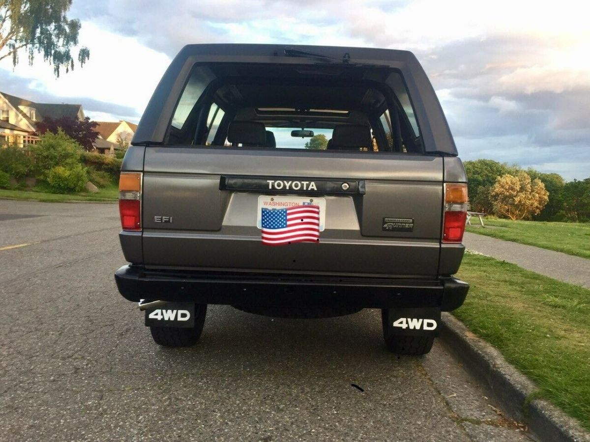 1986 toyota 4runner suv grey 4wd manual