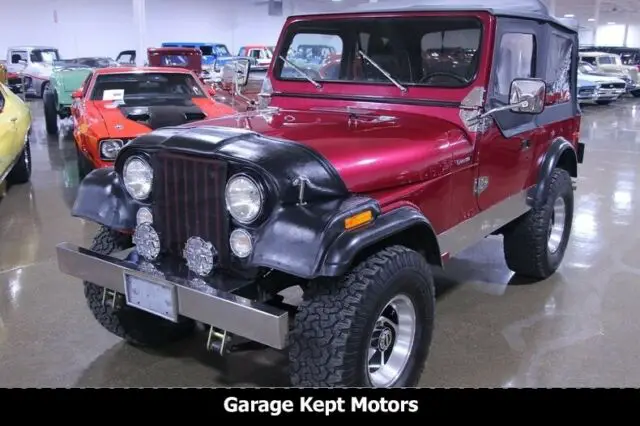 1976 jeep cj-7 rose suv 18630 miles