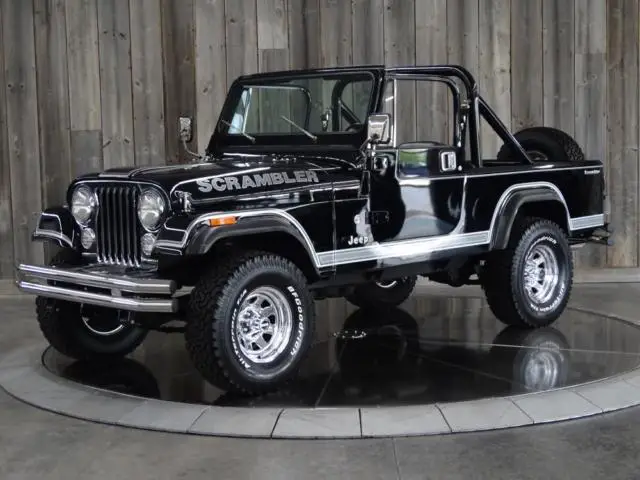 1983 scrambler cj8 w/hard top & two sets of doors fully restored conv. jeep 4spd