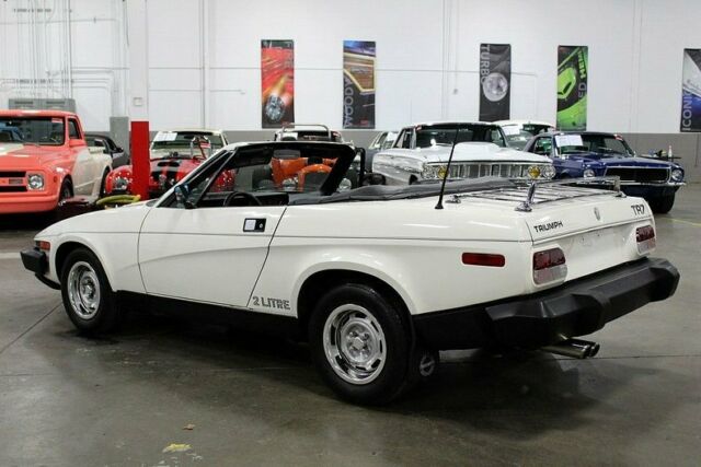 1980 triumph tr7 59150 miles white 2.0l 4 cylinder manual