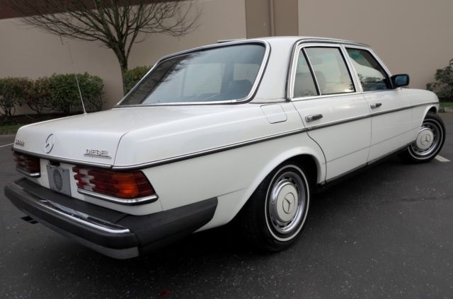 1981 mercedes 300d - strong running, ultra-clean diesel sedan; drive it anywhere