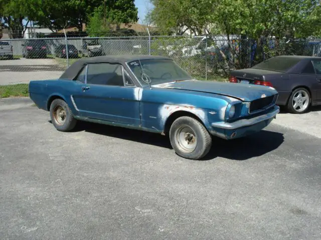 1965 ford mustang - factory v8 289 - a-code - texas car - clean title