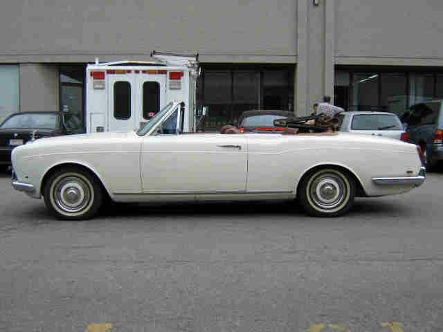 1969 rolls royce convertible cornich left hand drive