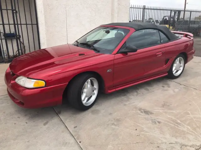 1995 mustang gt 5.0 convertible with 72k actual miles