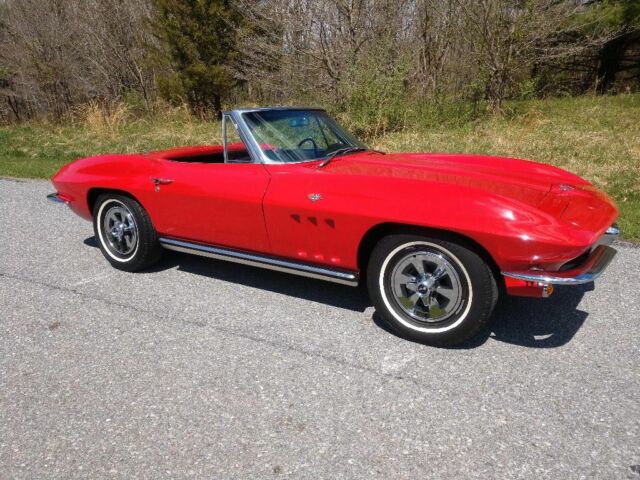 1965 chevrolet corvette roadster l79 327/350 hp matching numbers