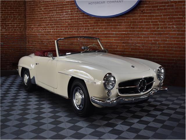 1958 mercedes benz 190sl, ivory with 99976 miles available now!