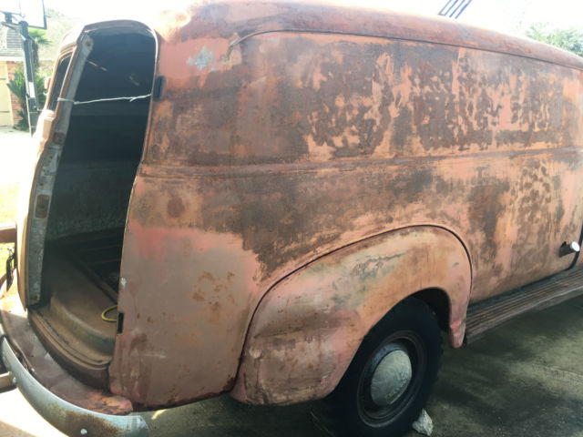 1951 chevrolet panel truck 3/4 ton