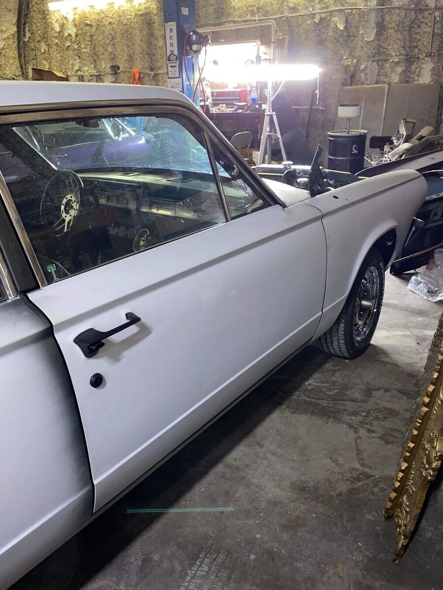1965 dodge dart white rwd automatic