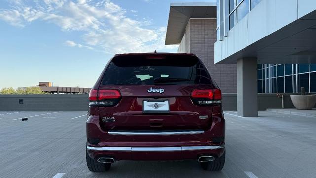 2018 jeep grand cherokee summit