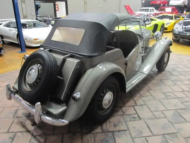 1953 mg td roadster td series 3451 miles gray 4 4 speed manual