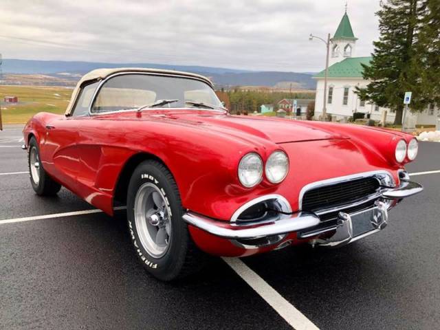1962 chevrolet corvette 70scustomw/candyapplemetallicpaint*4spd*greatdriver*