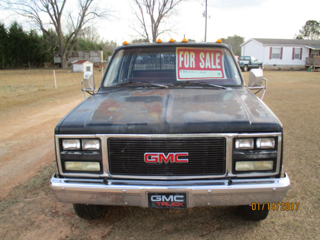 gmc r3500 sle crewcab dually pickup truck