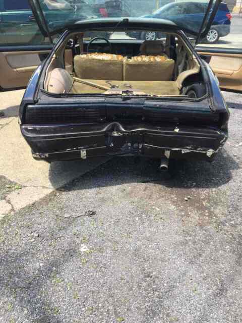 1987 pontiac firebird sportscar black rwd automatic trans am