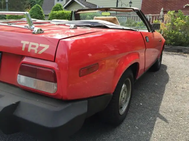 1981 efi triumph tr7