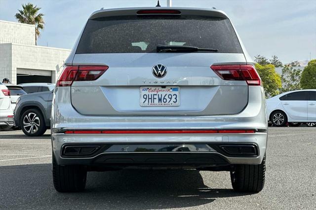 2023 volkswagen tiguan 2.0t se r-line black