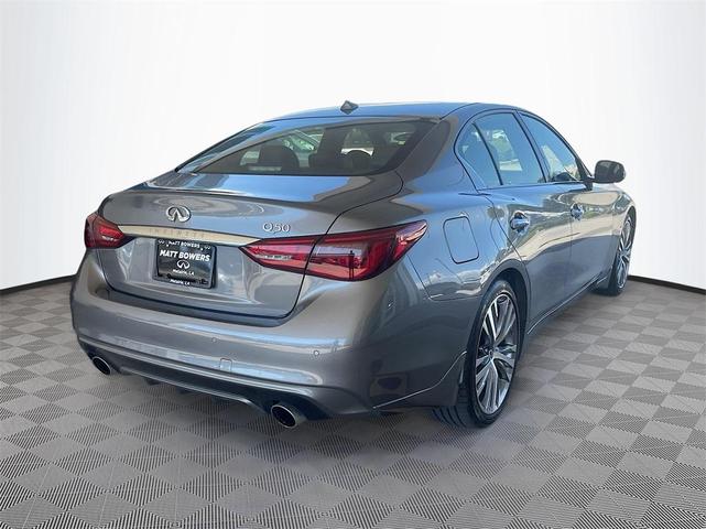 2023 infiniti q50 sensory