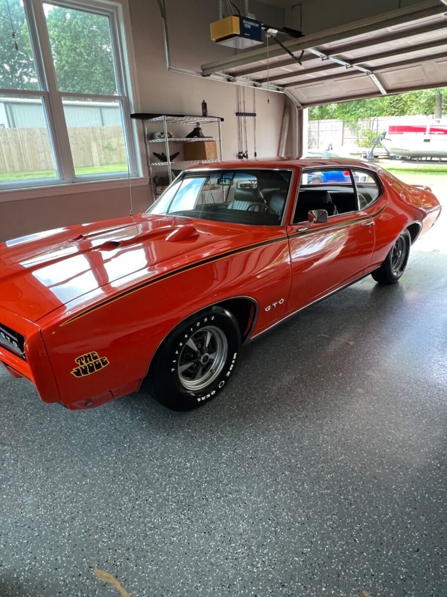 1969 pontiac gto judge phs carousel red 4 speed #’s matching restoration