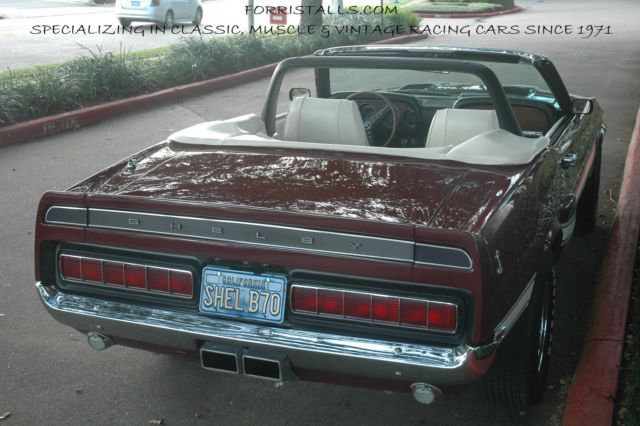 1970 shelby gt 350 convertible - very rare - one of one