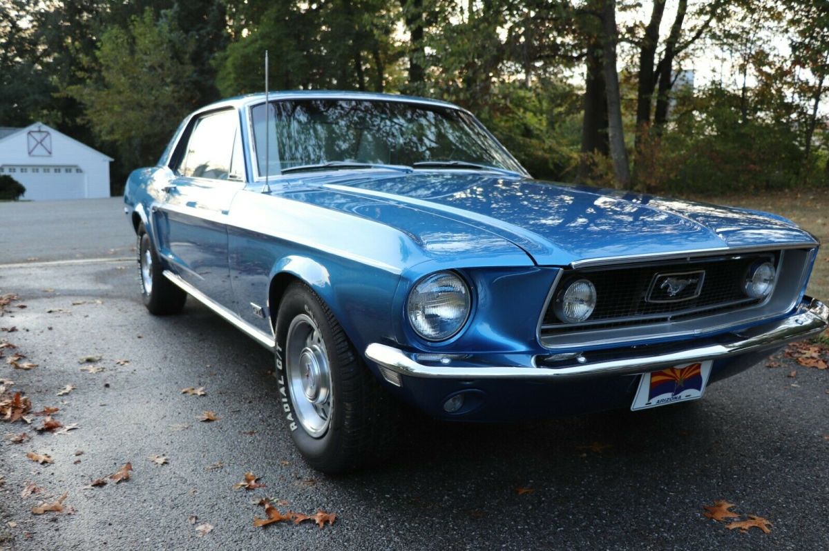 1968 mustang gt coupe