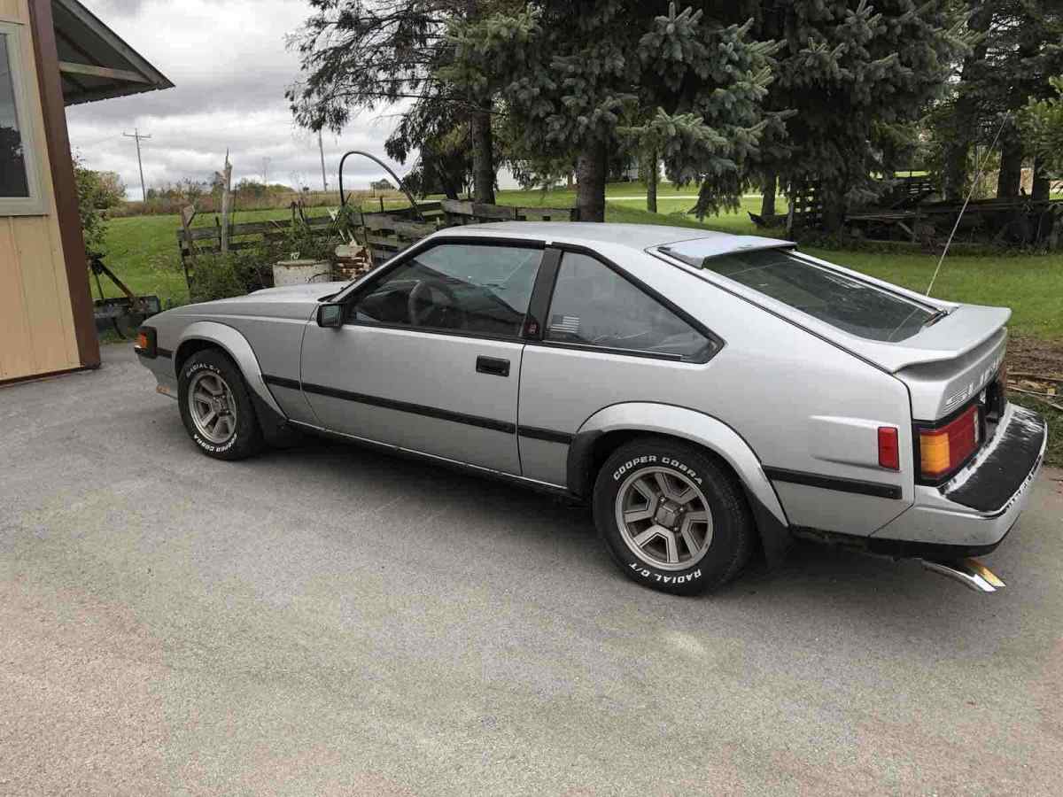 1985 toyota supra hatchback grey rwd automatic