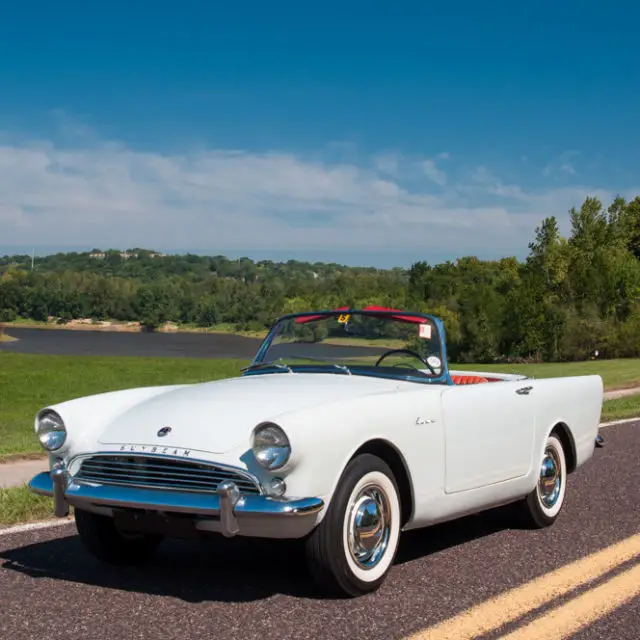 1962 sunbeam alpine series ii convertible