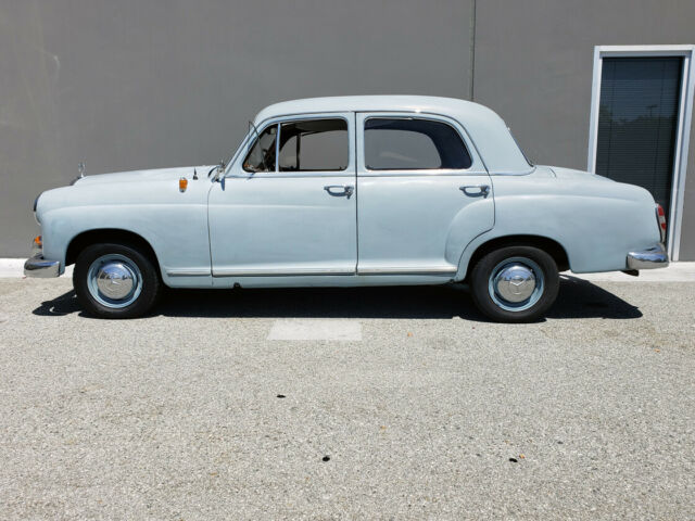 rare vintage 1960 mercedes benz 190d diesel! rust-free 4 speed manual az. ponton