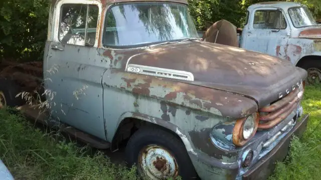 1958 dodge pickup 1/2 ton complete project ratrod barn find