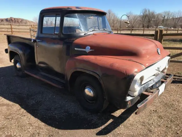 1956 ford f-100 1/2 ton short bed pickup