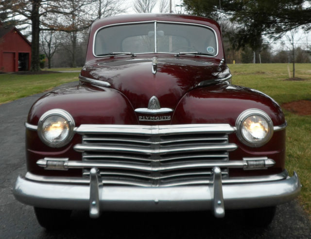 1947 no reserve plymouth special deluxe club coupe