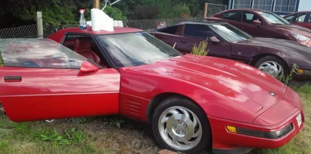 1993 + 1991 chevy corvette anniversary editions vintage classics american car