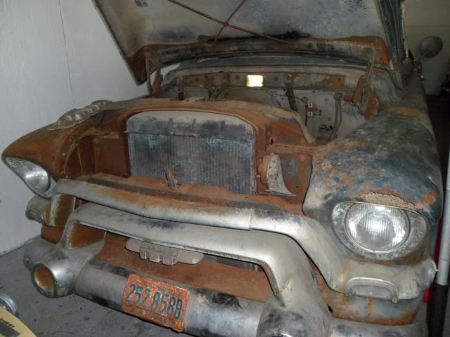 rare 1956 gmc v8 hydramatic real suburban carrier project barn find chevy cameo
