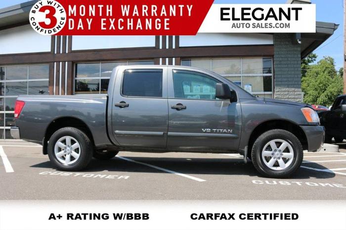 used 2010 nissan titan 4x4 crew cab beaverton, or 97005 for sale in beaverton, oregon