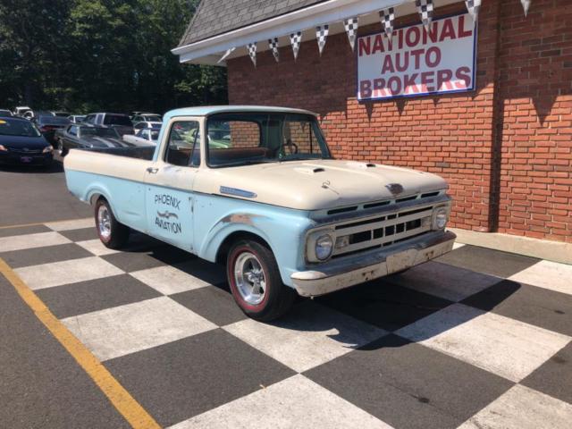 1961 ford f100 turbo charged with 12 speed manual! resto mod ratt rod!