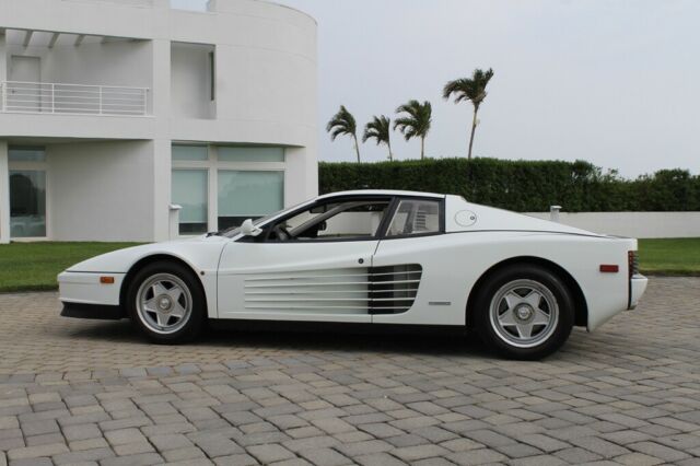 1986 ferrari testarossa 3,595 miles, 3,595 miles bianco coupe 12 cylinder manual