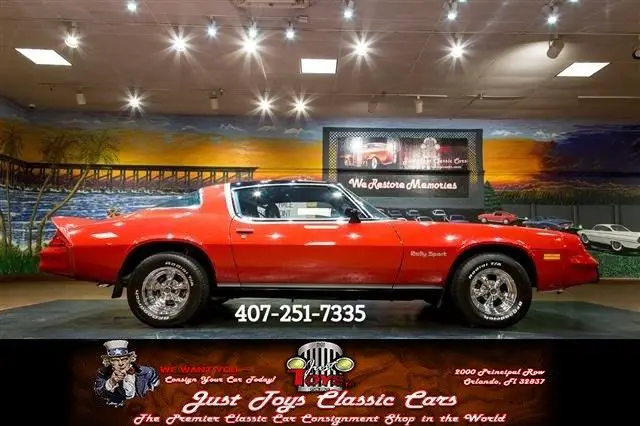 1980 chevrolet camaro, red/black with 1,349 miles available now!